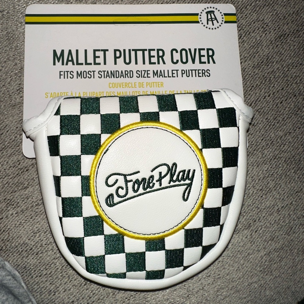 NWT Foreplay Mallet Putter Headcover